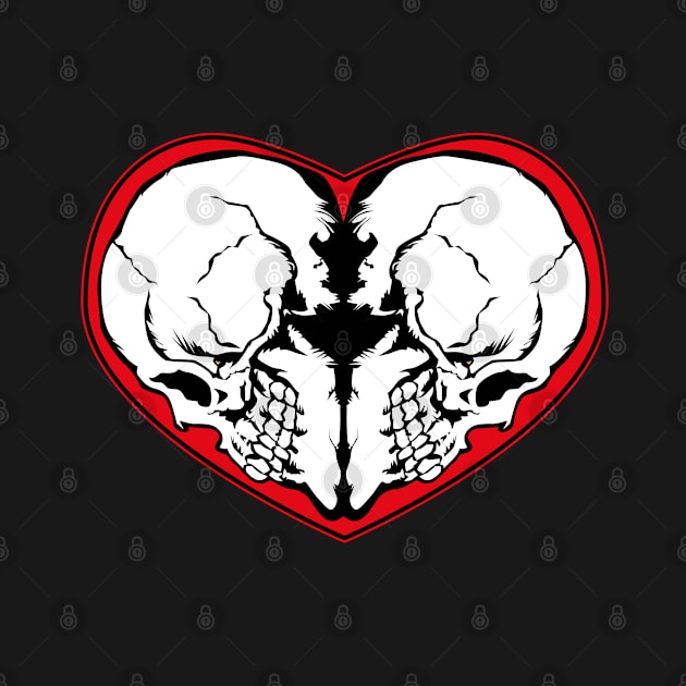 HEART SKULLS by Amra591