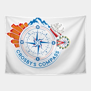 Crosby’s Compass Logo Tapestry