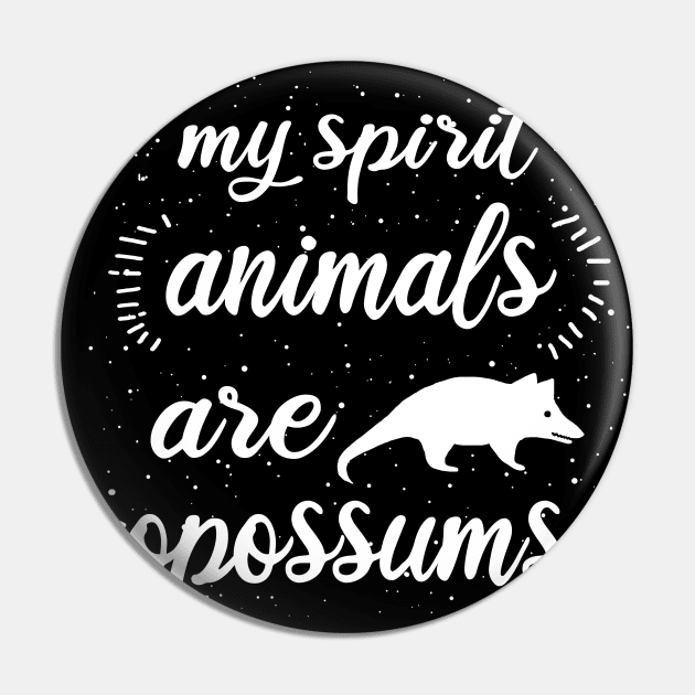 Opossum spirit animal saying women girl animal Pin by FindYourFavouriteDesign