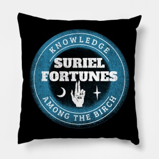 Suriel Fortune Telling Distressed Pillow