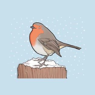 Cute Robin T-Shirt