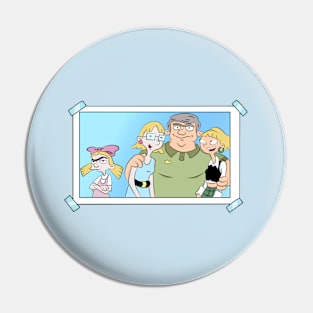 Pataki Family Portrait Pin