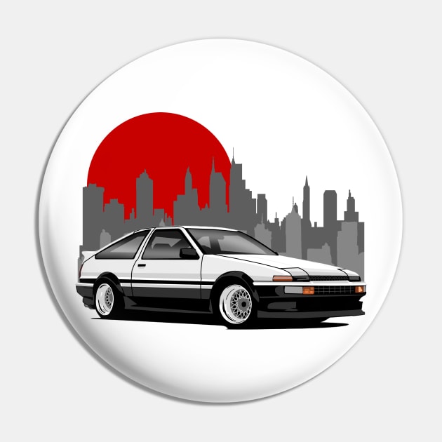 Toyota Levin Ae86 Hachiroku 1983-1987 Pin by Rebellion Store