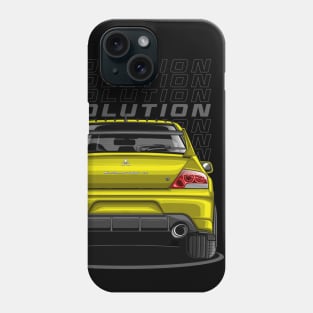 Lancer EVO IX GT (Monte Carlo Yellow) Phone Case