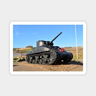 Sherman Tank Magnet