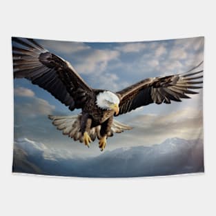 Eagle Animal Bird Majestic Wilderness Tapestry