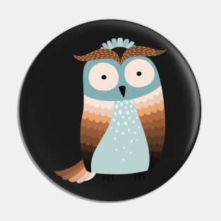 Blue Owl Pin