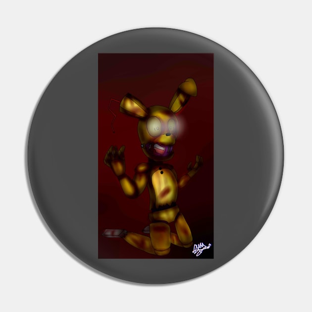 Spring trap Pin by Kempje