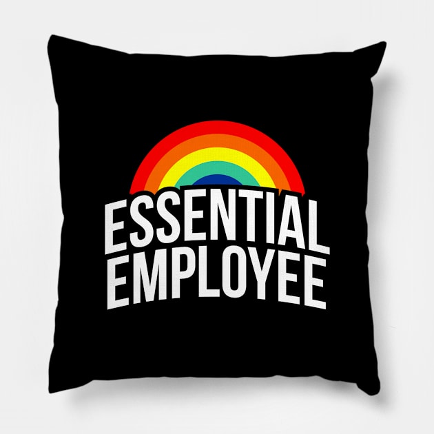 essential employee Pillow by night sometime