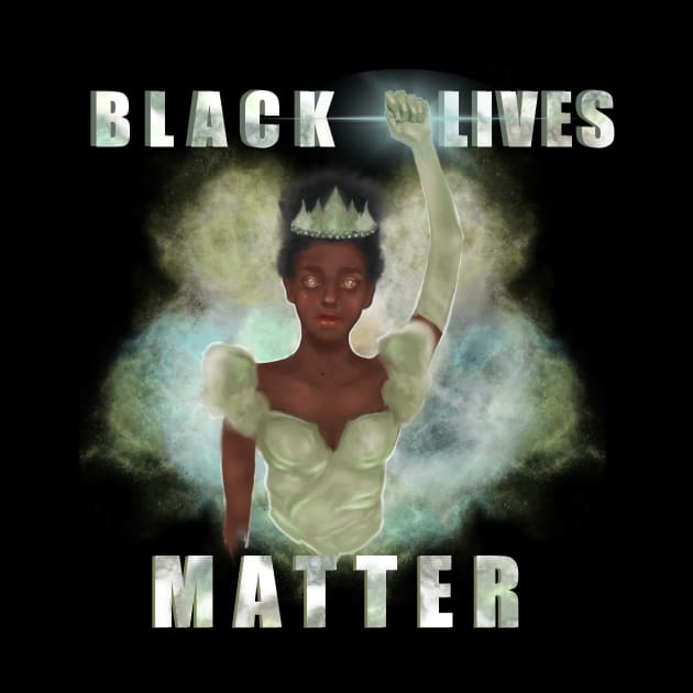 Princess Black Lives Matter by sugarveryglider