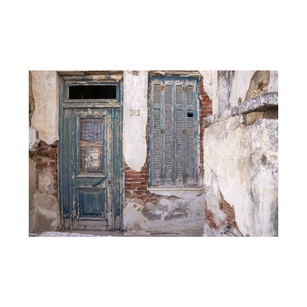 Old blue door. by sma1050