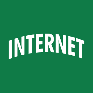 Internet Modern Slogan T-Shirt