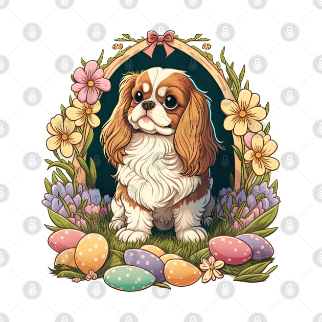 King Spaniel happy easter day by JayD World