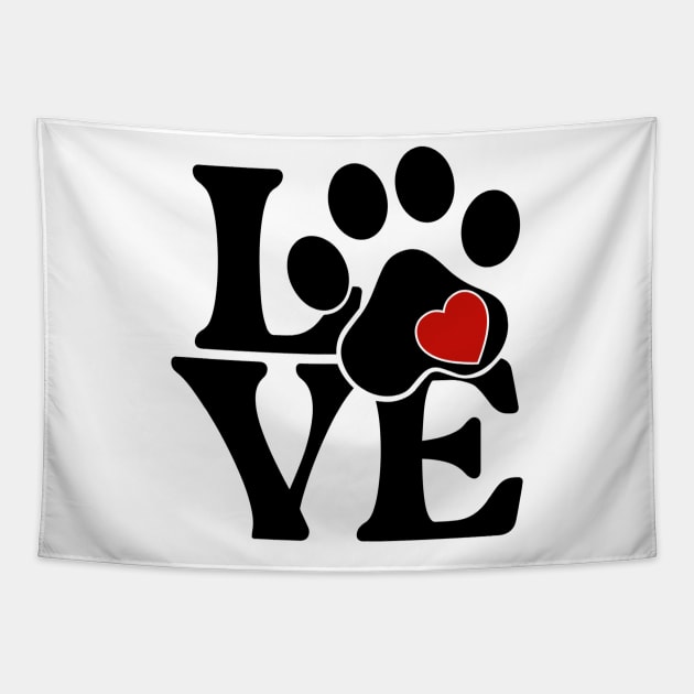 Love Dogs Tapestry by Wilcox PhotoArt