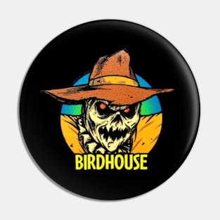 birdhouse hat Pin