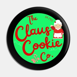 The Claus Cookie Company Baking Christmas Cookies Pin