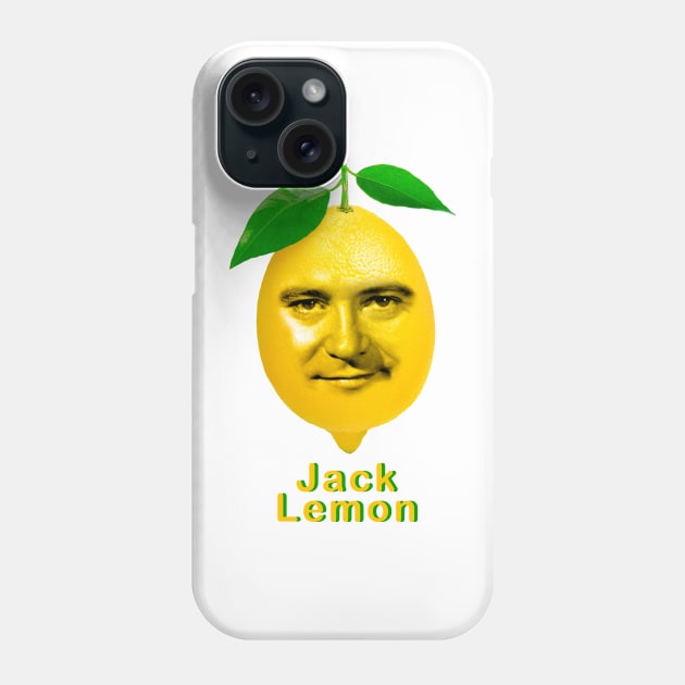 Jack Lemon Phone Case by lucamendieta