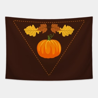 Cute Pumpkin Sticker Tapestry