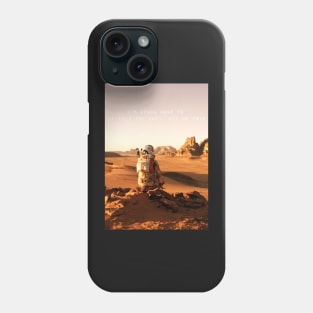 The Martian notebook Phone Case