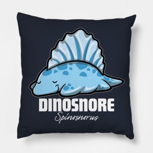 Dinosnore - Sleeping Spinosnorus Pillow