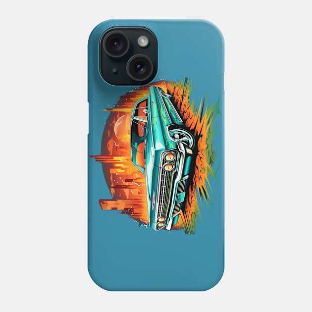 City Impala design Phone Case by Spearhead Ink