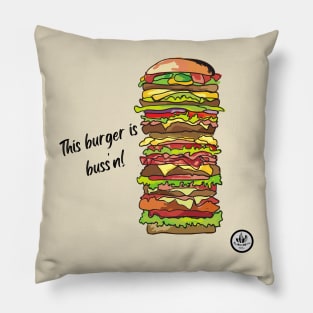 Burger lovers Pillow