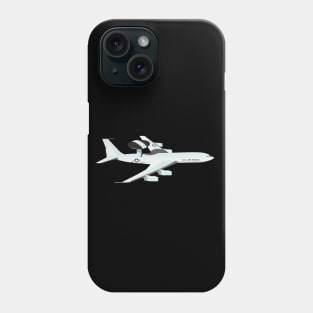 E-3 Sentry Early Warning Aircraft Phone Case