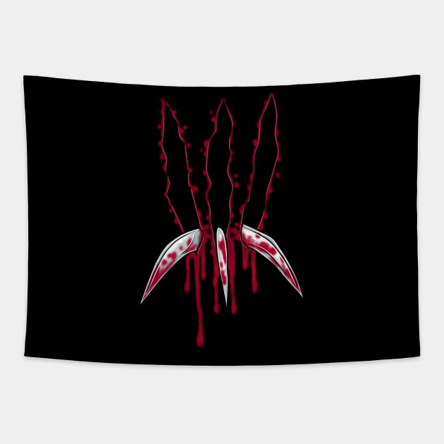 snikt ! Tapestry by Squatchyink