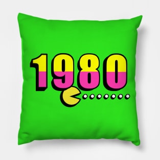 1980s Pacman Pillow