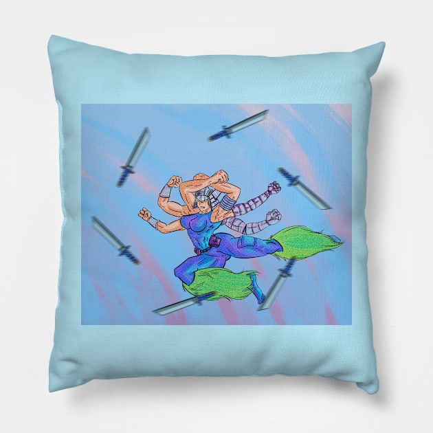 MvC2: Spiral Pillow by Wheeco