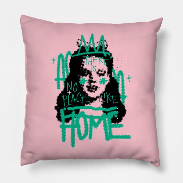 There's No Place Like Home Pillow by souloff