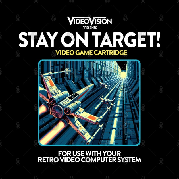 Stay on Target 80s Game by PopCultureShirts