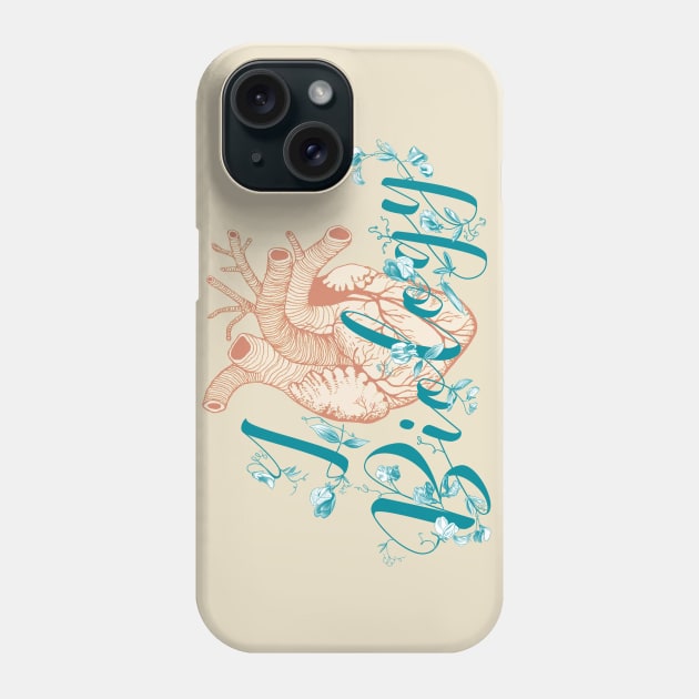 I love Biology Phone Case by ruta13art