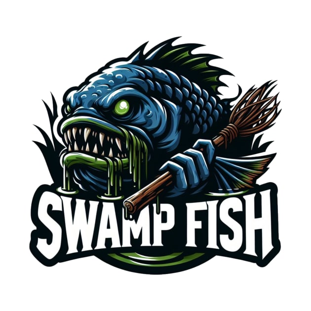 Swamp Fish by WolfeTEES