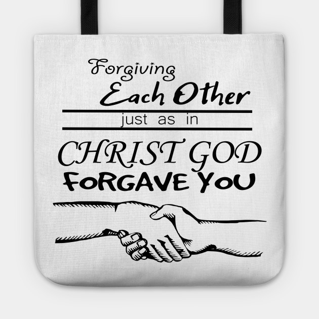 Forgiving each other