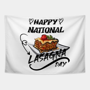 NATIONAL LASAGNA DAY Tapestry