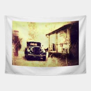 Real Old-timer 1935 Car Tapestry