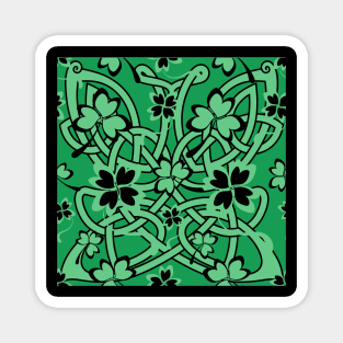 Celtic Clover Magnet