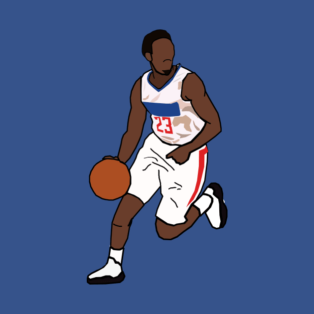 Lou Williams - NBA Los Angeles Clippers by xavierjfong