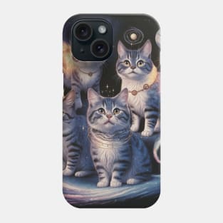 Celestial Cat Odyssey Phone Case