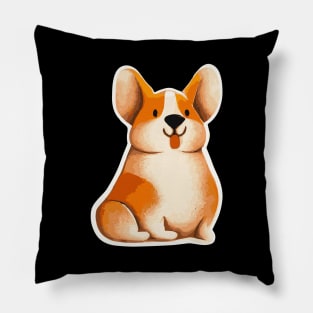 Corgi Playful Dog Lover Welsh Pillow