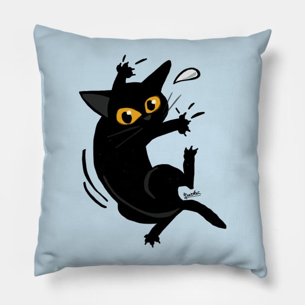 Curtain Pillow by BATKEI