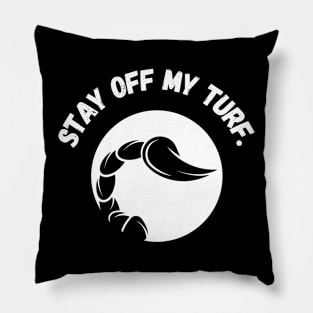 Scorpion ' Stay of my Turf Pillow