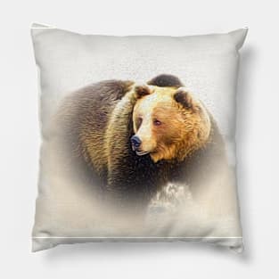 Brown bear Pillow