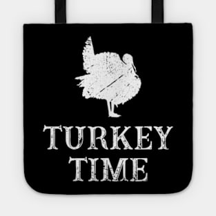 Turkey Time Thanksgiving Tote