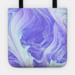 Glacial Mass. Frozen Abstract Art. Tote