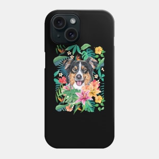 Tropical English Shepherd Phone Case