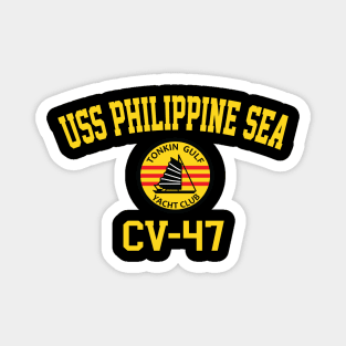 USS Philippine Sea CV-47 Tonkin Gulf Yacht Club Magnet