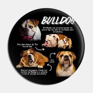 Bulldig Fun Facts Pin