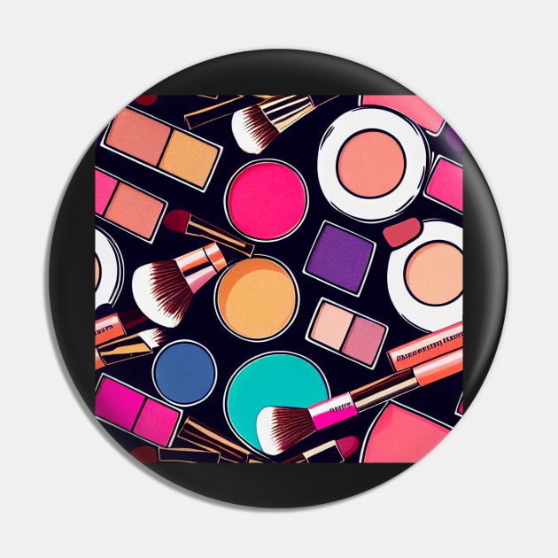 Make-up Lovers beauty Pin by SusanaDesigns